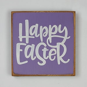 Happy Easter Mini wooden Sign