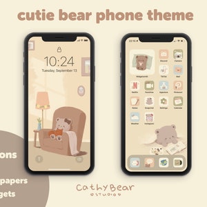 Cutie Bear App Icon Set