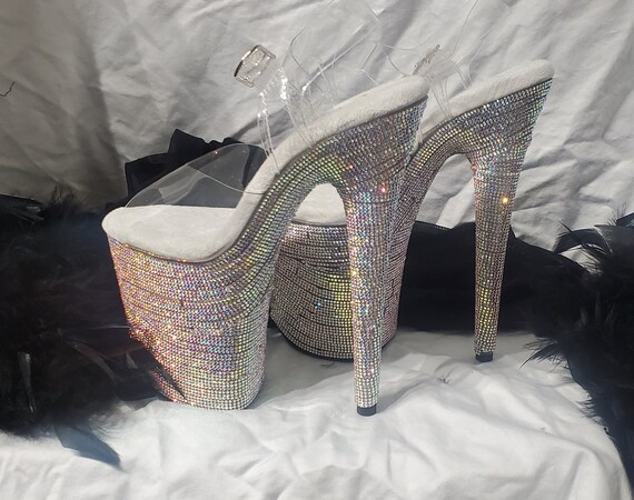 Diamond stripper heels sale