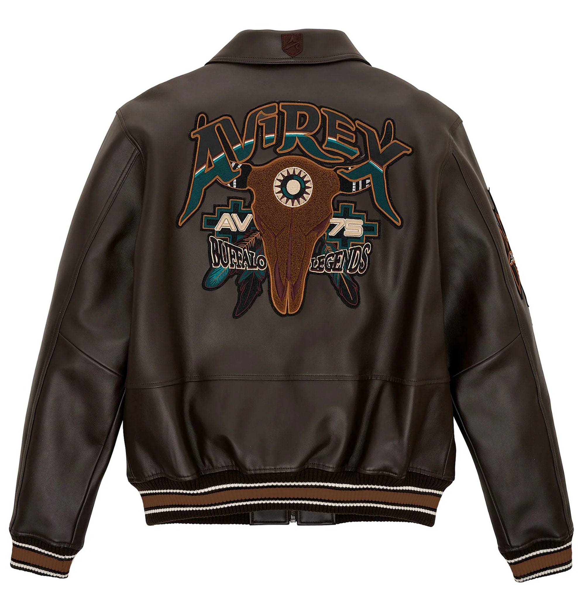 vanson leather bomber jacket