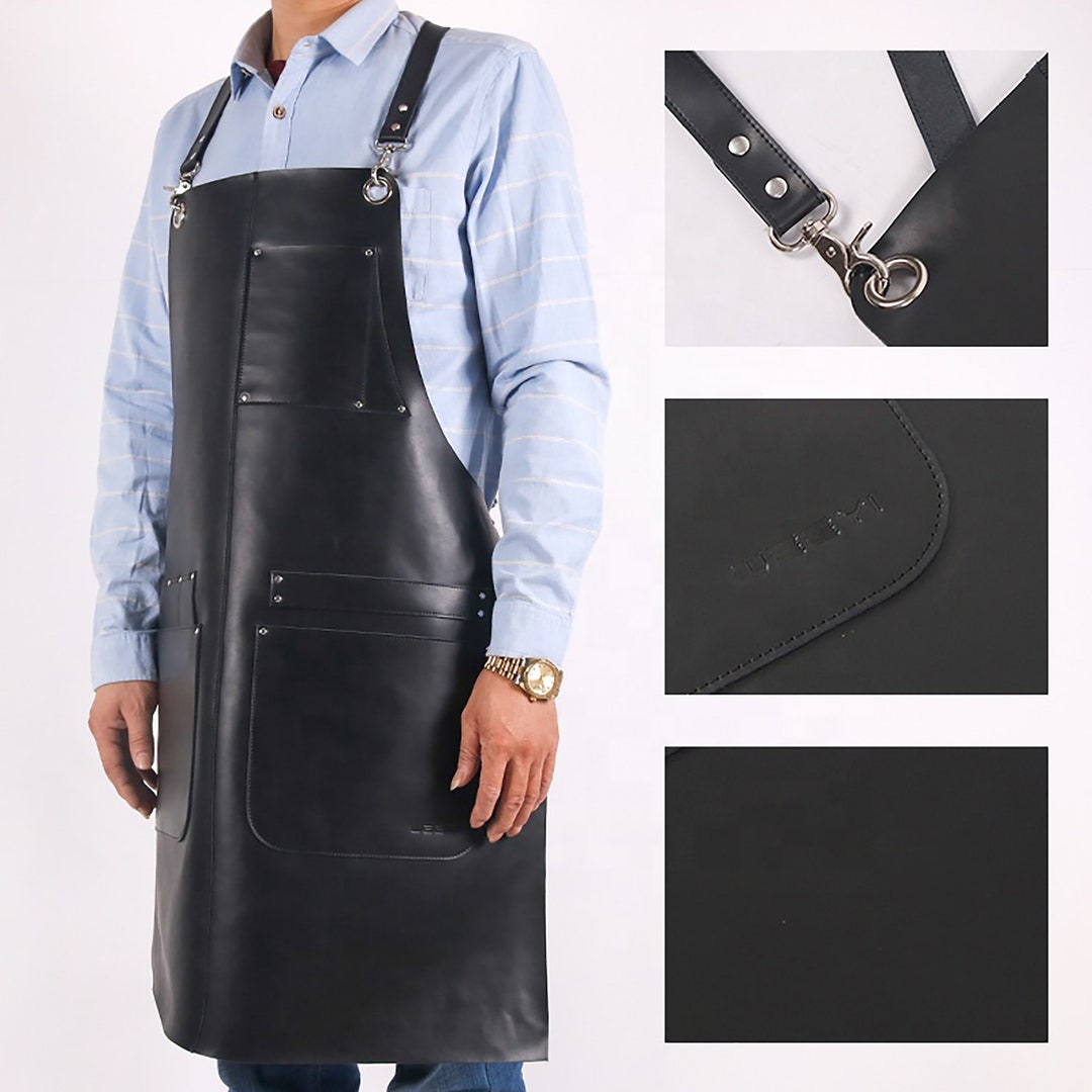 Personalized Leather Apron Multi Pockets Multi Pockets Apron Blacksmith