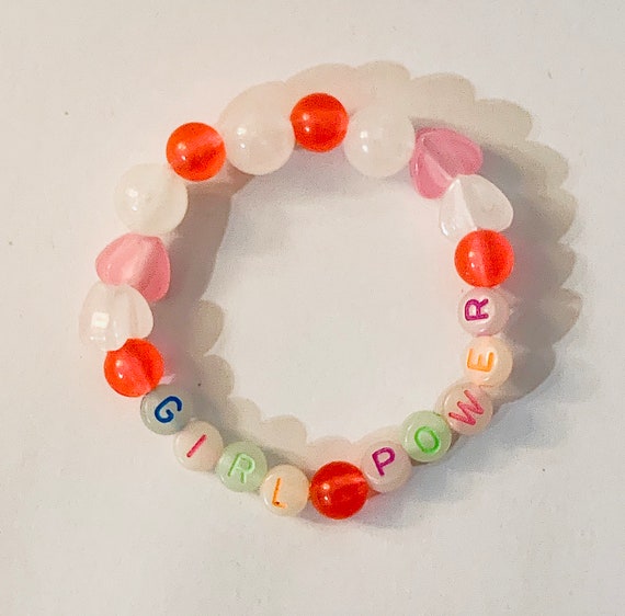 Girl Power Glow in the Dark Friendship Bracelet