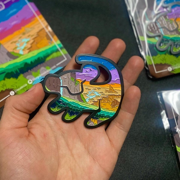 Lion King Locations Keychain