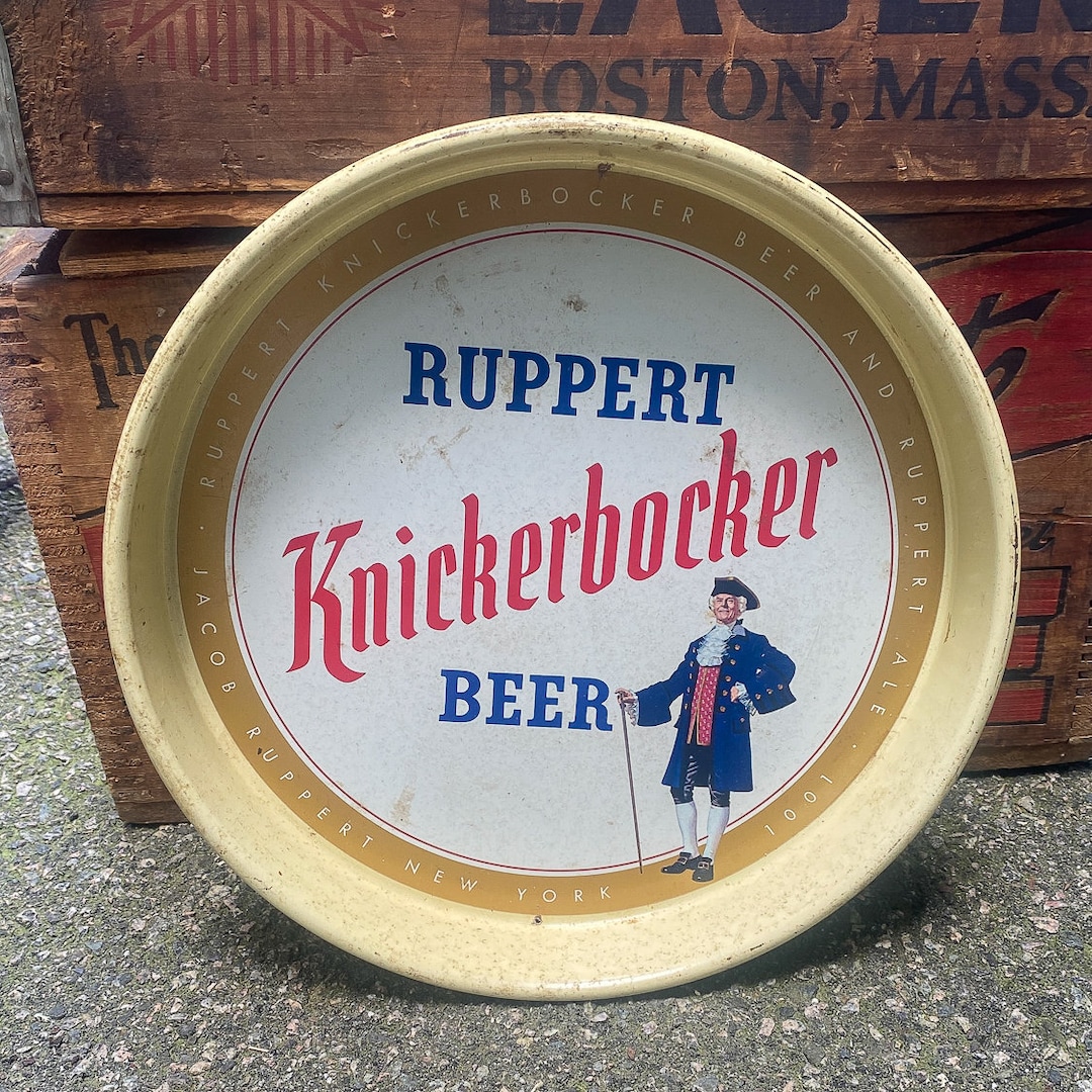 Knickerbocker Beer Vintage Beer Tray Sign Etsy