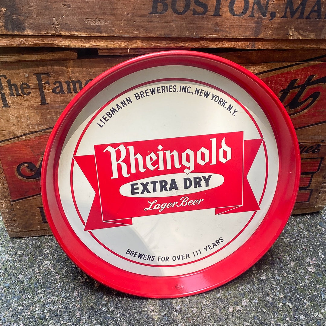 Rheingold Beer Vintage Beer Tray Sign Etsy