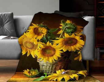 Sunflower Fleece - Etsy