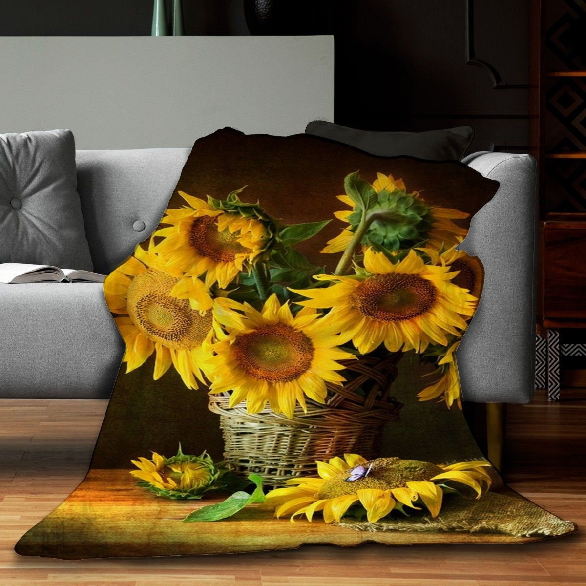 Sunflower Fleece - Etsy