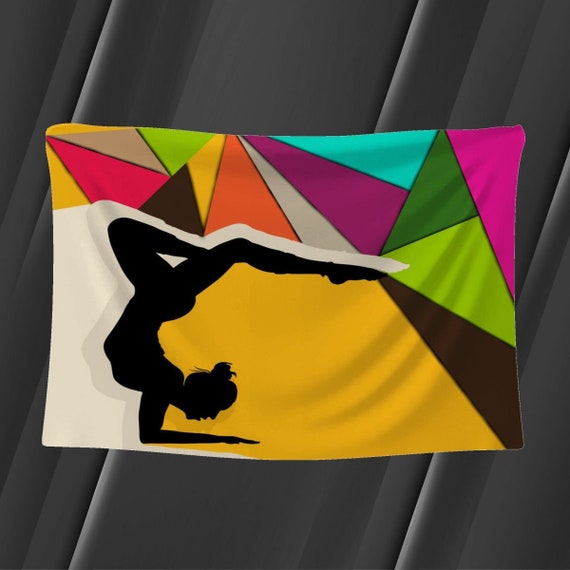 Gymnastics Fabrics Gymnast Doing Floor Exercise Fabric by the Etsy