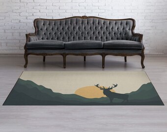 Antler Area Rugs - Etsy
