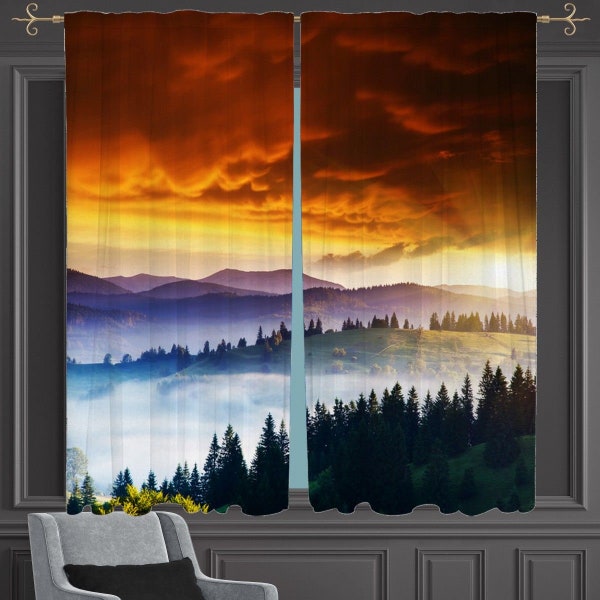 Curtains and Drapes Etsy