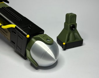 AER9 Laser Rifle Replica (fake) - Fallout 4 Video Game Prop - 3D