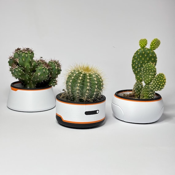 Subnautica のプランター - 小型植物用の 3D プリント植木鉢 - 5.5cm