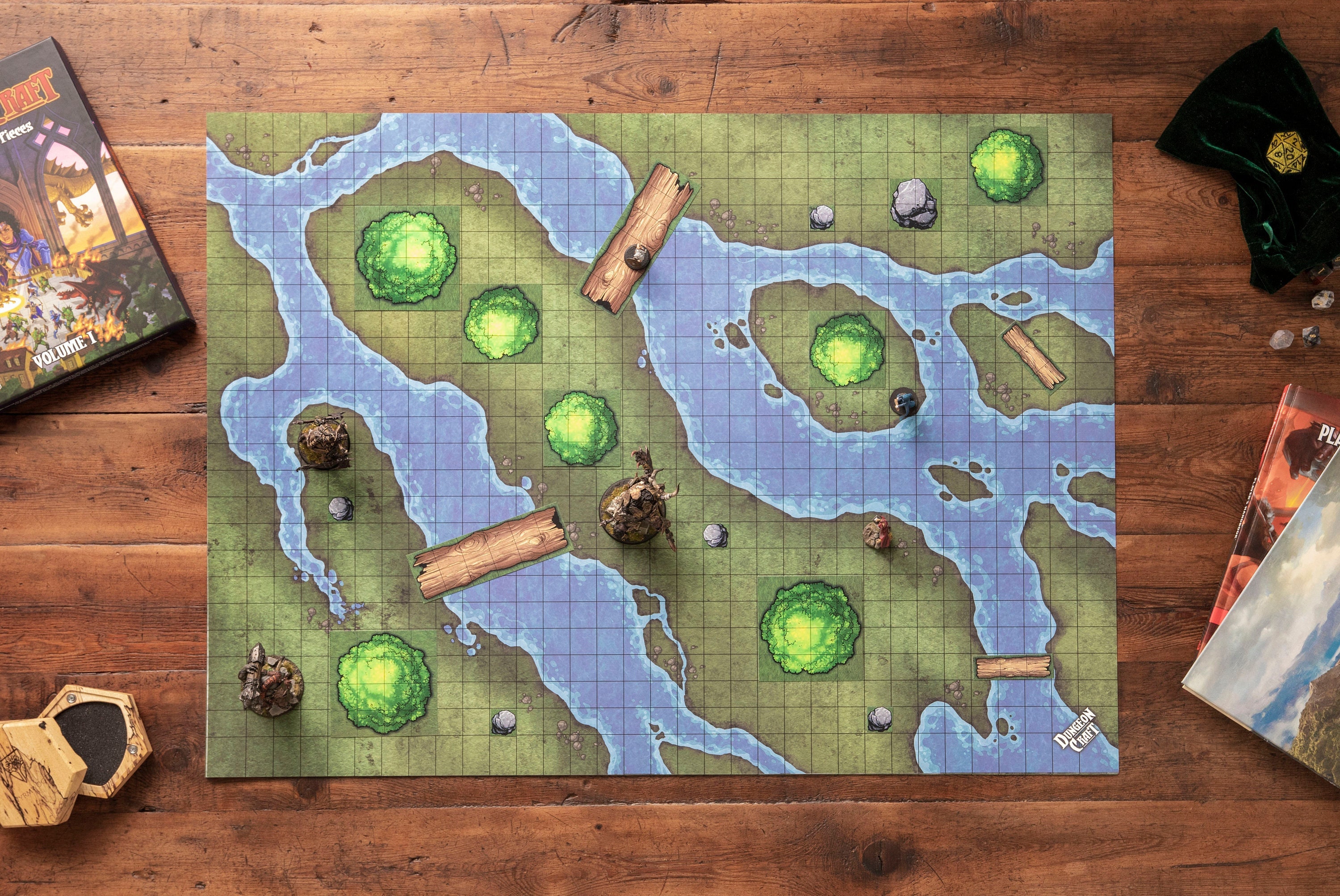 D D Terrain Dungeon Craft Vol.1 over 1000 Revesible Terrain