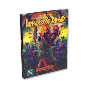 Dungeon Craft – Livro de Terrenos Jungles of Dread para RPGs de Fantasia – Mais de 1000 Peças para Apagar a Seco/Úmido