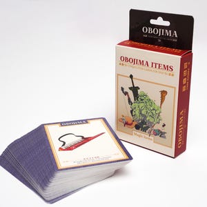 Mazo de objetos mágicos: 48 cartas de referencia de objetos mágicos de Obojima para juegos de rol de mesa, D&D, juegos de rol de mesa, juegos de fantasía y cartas coleccionables.