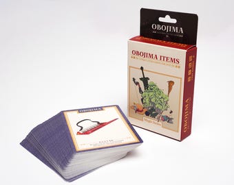 Magic Item Deck – 48 Obojima Magic Items Reference Cards for TTRPGs, DnD, Tabletop RPG, Fantasy Gaming, Collectible Playing Cards
