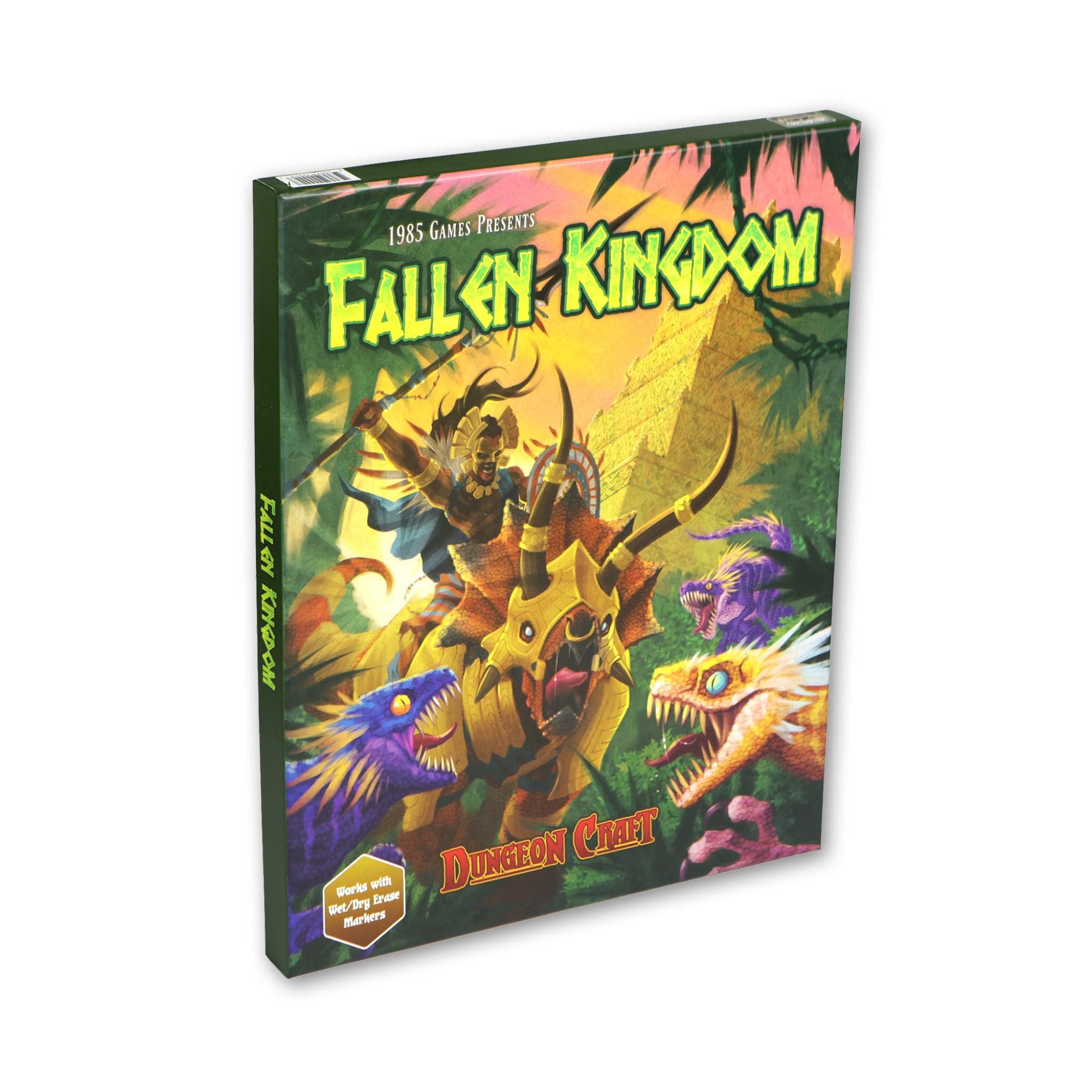 Dungeon Craft – Fallen Kingdom Terrain Book – 1000+ Dry/Wet Erase Pieces