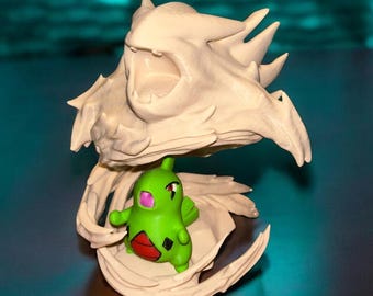 Larvitar Tyranitar 3d Figure Statue MULTICOLOR 3d PRINT