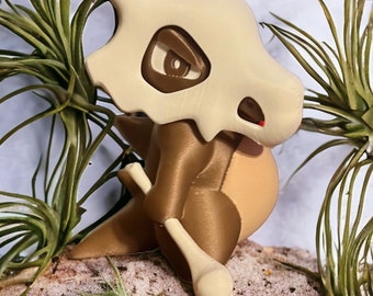 Cubone 3d print figure