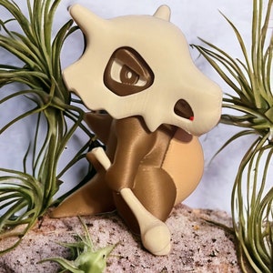 Cubone 3d print figure