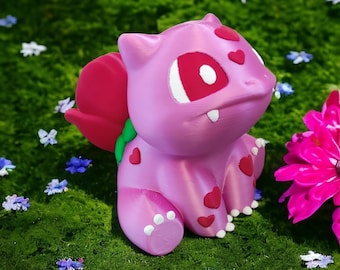Valentine Kanto Starter sitting - Bulbasaur