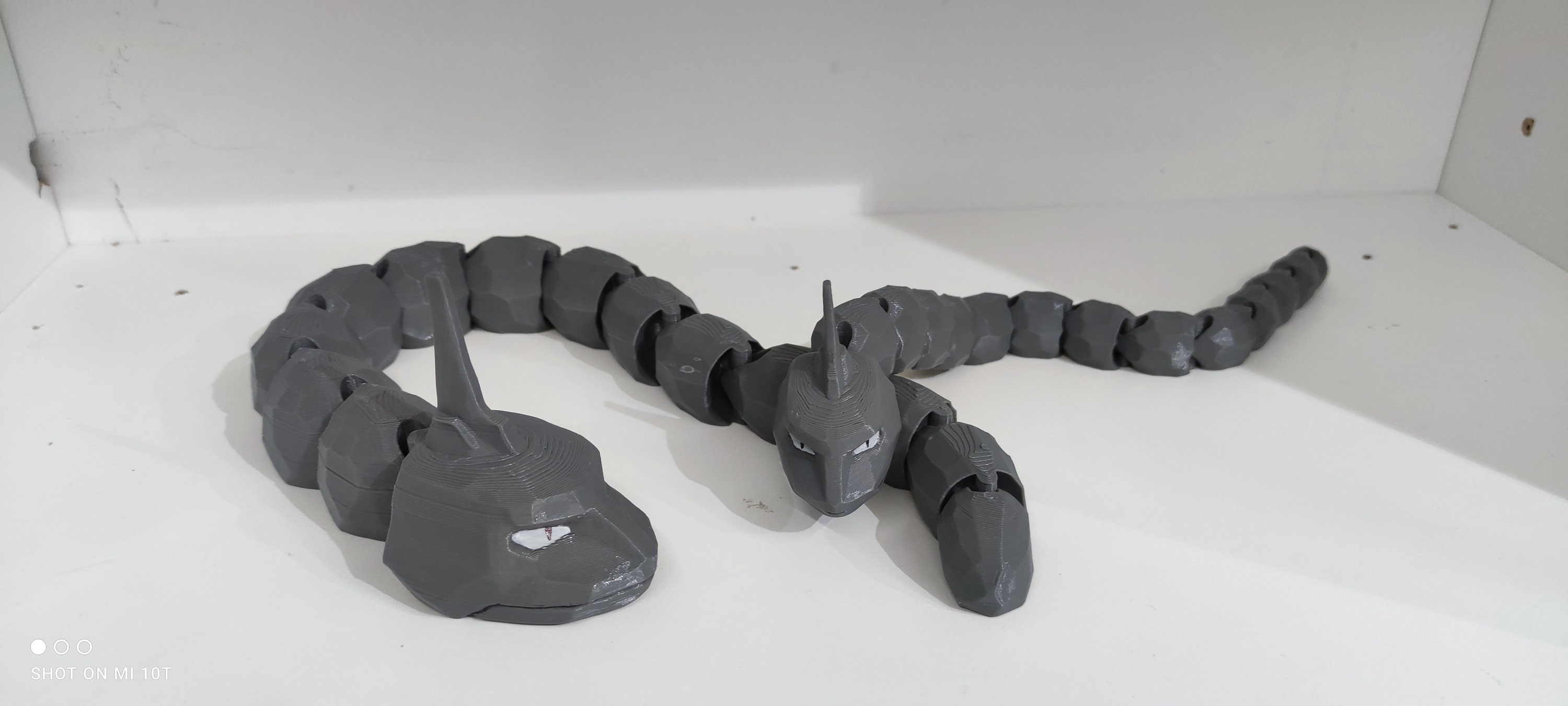 Onix - Flexi Articulated Pokémon with moving jaw (print in place, no  supports)