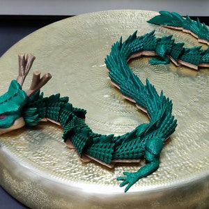 New Articulated Shenlong Articulated Sheron MULTICOLOR 3d PRINT fidget toy