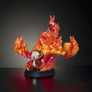 Chimchar Infernape 3d Figure Statue MULTICOLOR 3d PRINT