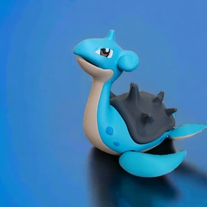 Articulated Lapras 3d print fidget toy