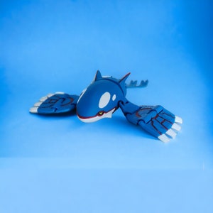 KYOGRE 3d Articulated Figure MULTICOLOR 3d PRINT