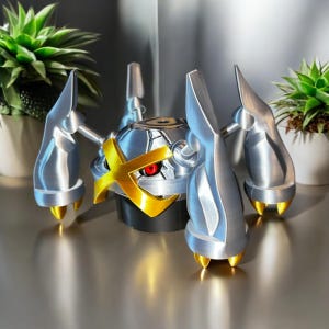 Articulated Metagross MULTICOLOR 3d PRINT fidget toy