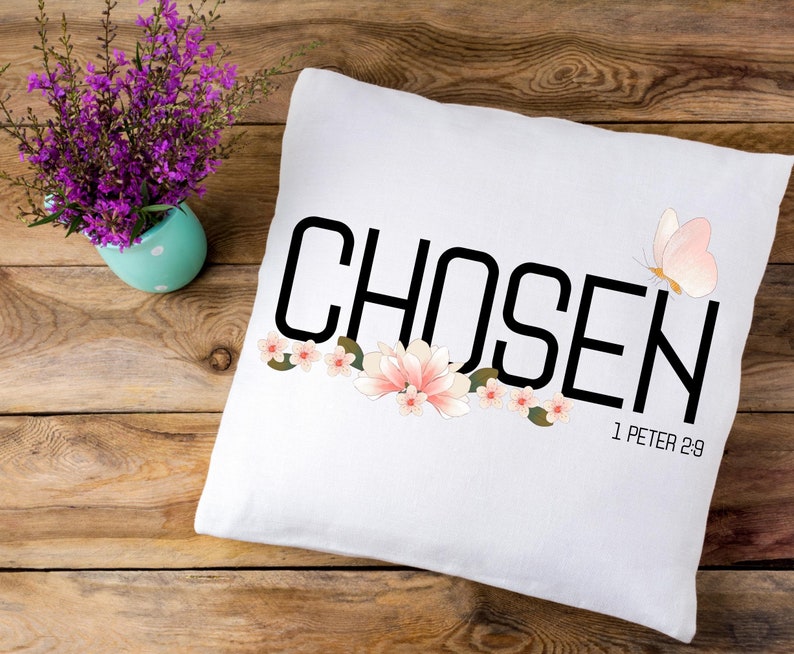 Chosen Digital File| Bible Verse PNG| Easter Digital Gift| Sublimation ...