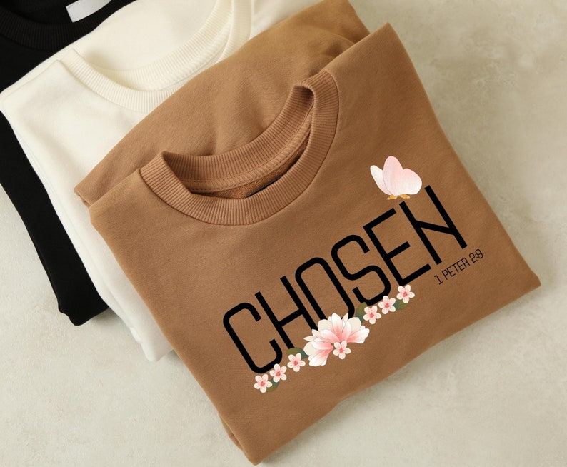 Chosen Digital File| Bible Verse PNG| Easter Digital Gift| Sublimation ...