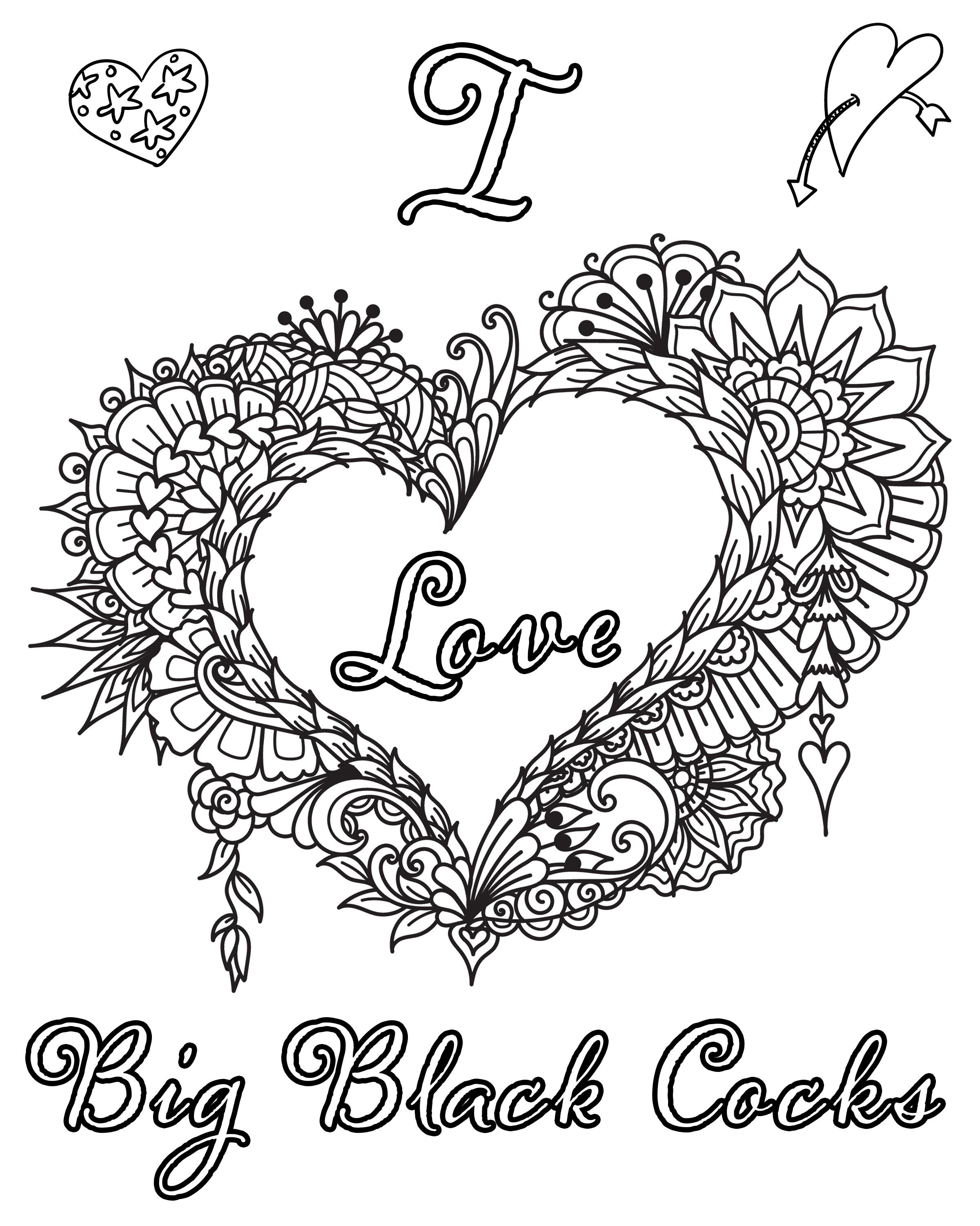 Kinky Coloring Sheet Erotic Coloring Page Swear Word - Etsy