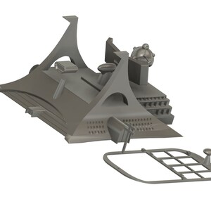 3D Model Basic Diorama Kit Mazinger Z Photoatomic Research Institute for 3D Printing