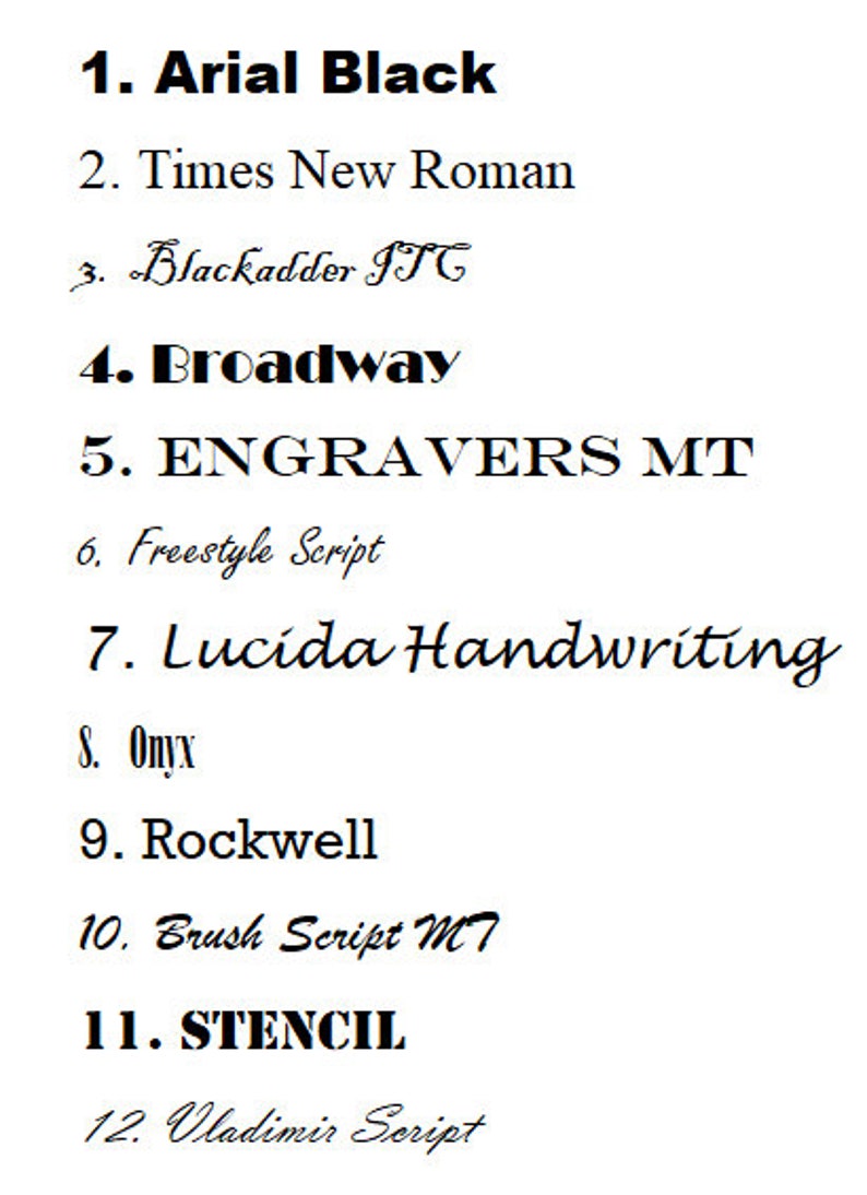 Custom Laser Engraving Etsy