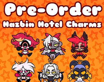 PREODER Hazbin hotel Acrylic Charms