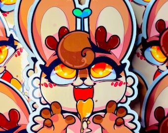 Bunny Ahegao Sticker