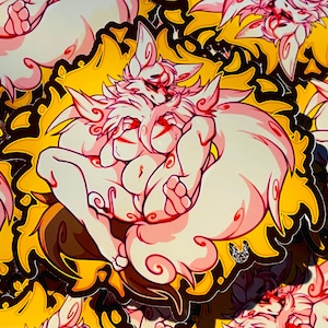 Okami Amaterasu Pinup Sticker