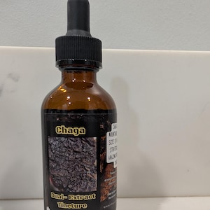 Chaga Dual Extract Tincture