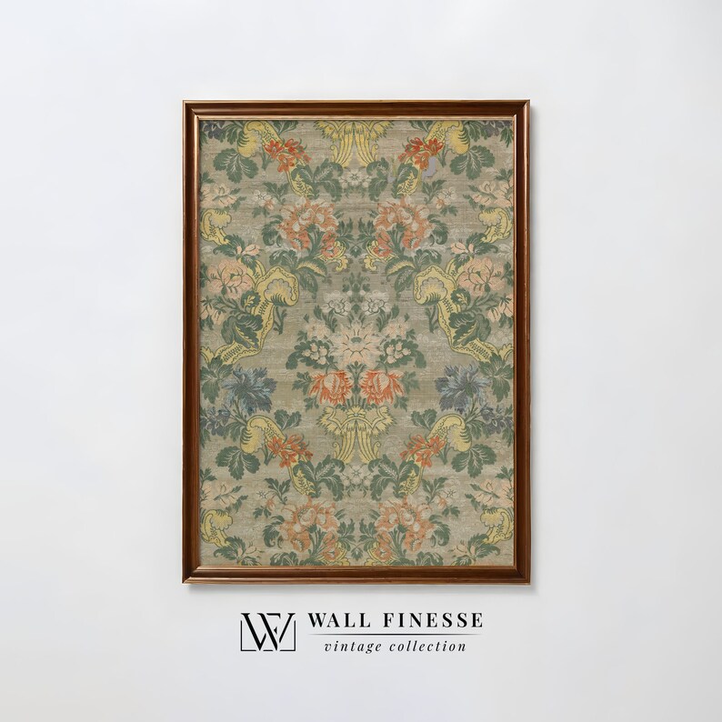 Printable Vintage Gallery Wall Art SET | Antique Prints Warm Aesthetic ...