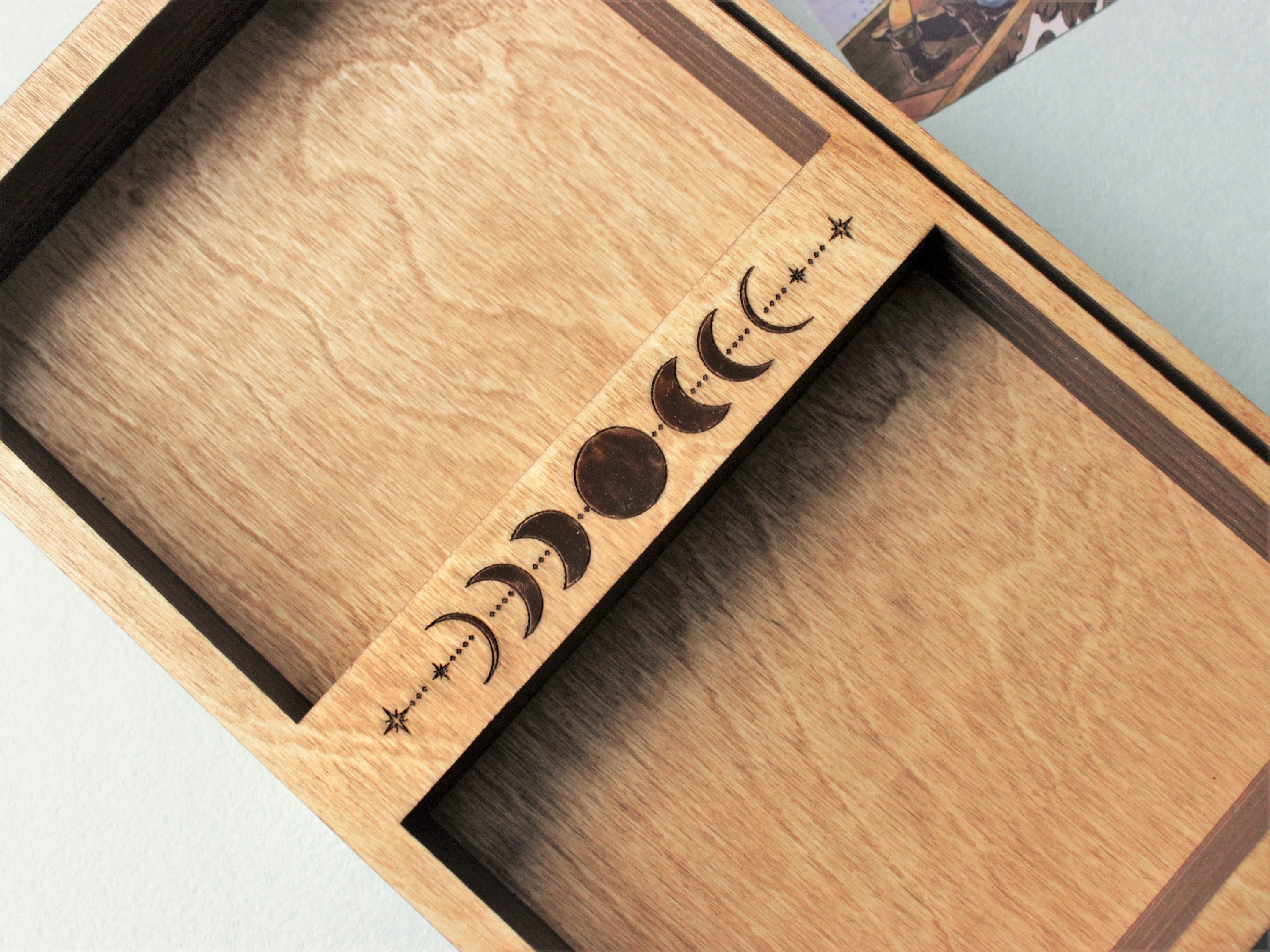 Trinket Box Small Things Organizer. Altar Box Crystals Tarot Etsy