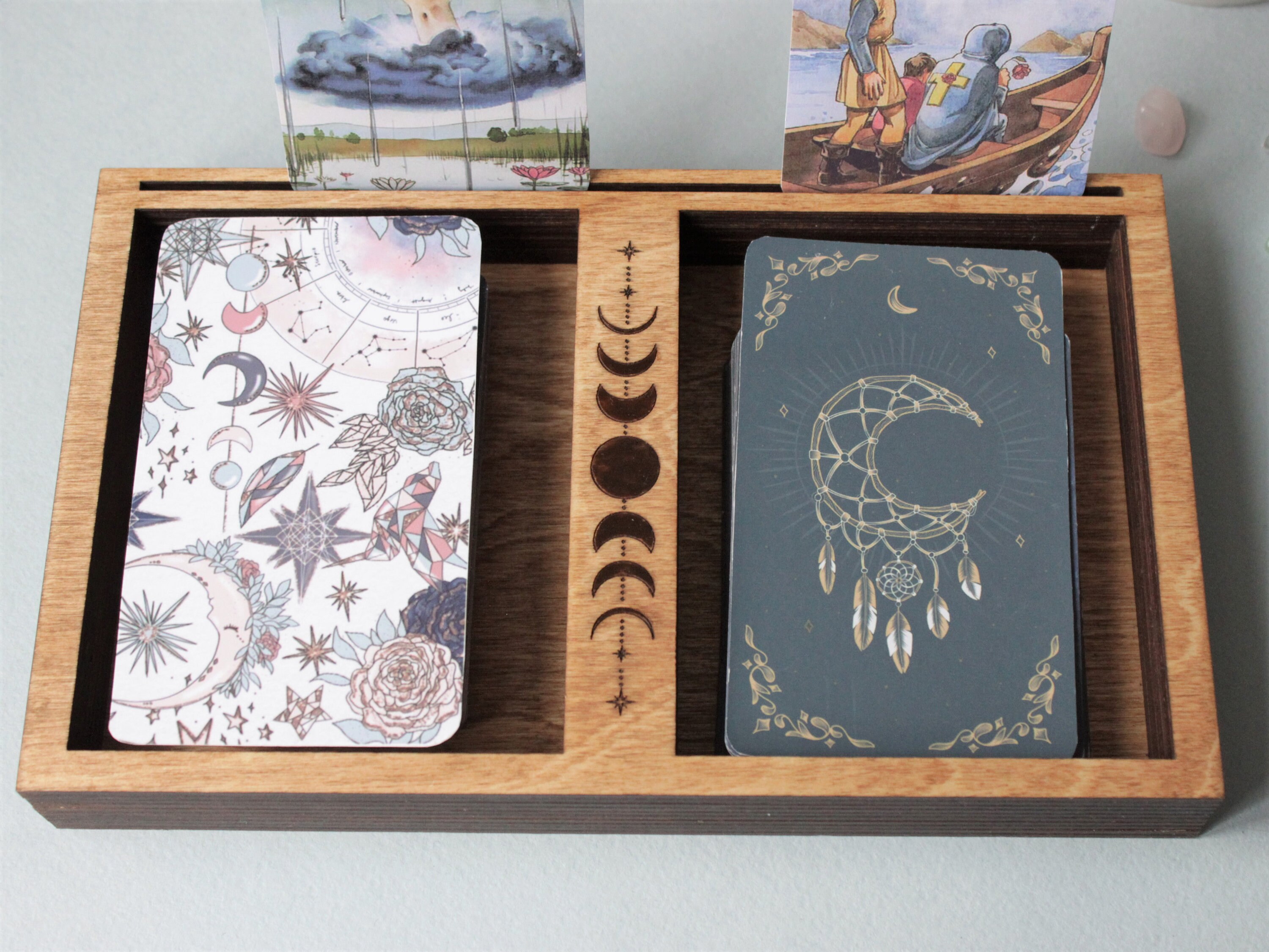 Trinket Box Small Things Organizer. Altar Box Crystals Tarot Etsy