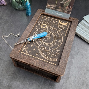Tarot Deck Box Pendulum And Board Divination Set Spiritual Wiccan Gift