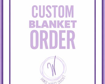 Conjunto de recepción de crochet personalizado