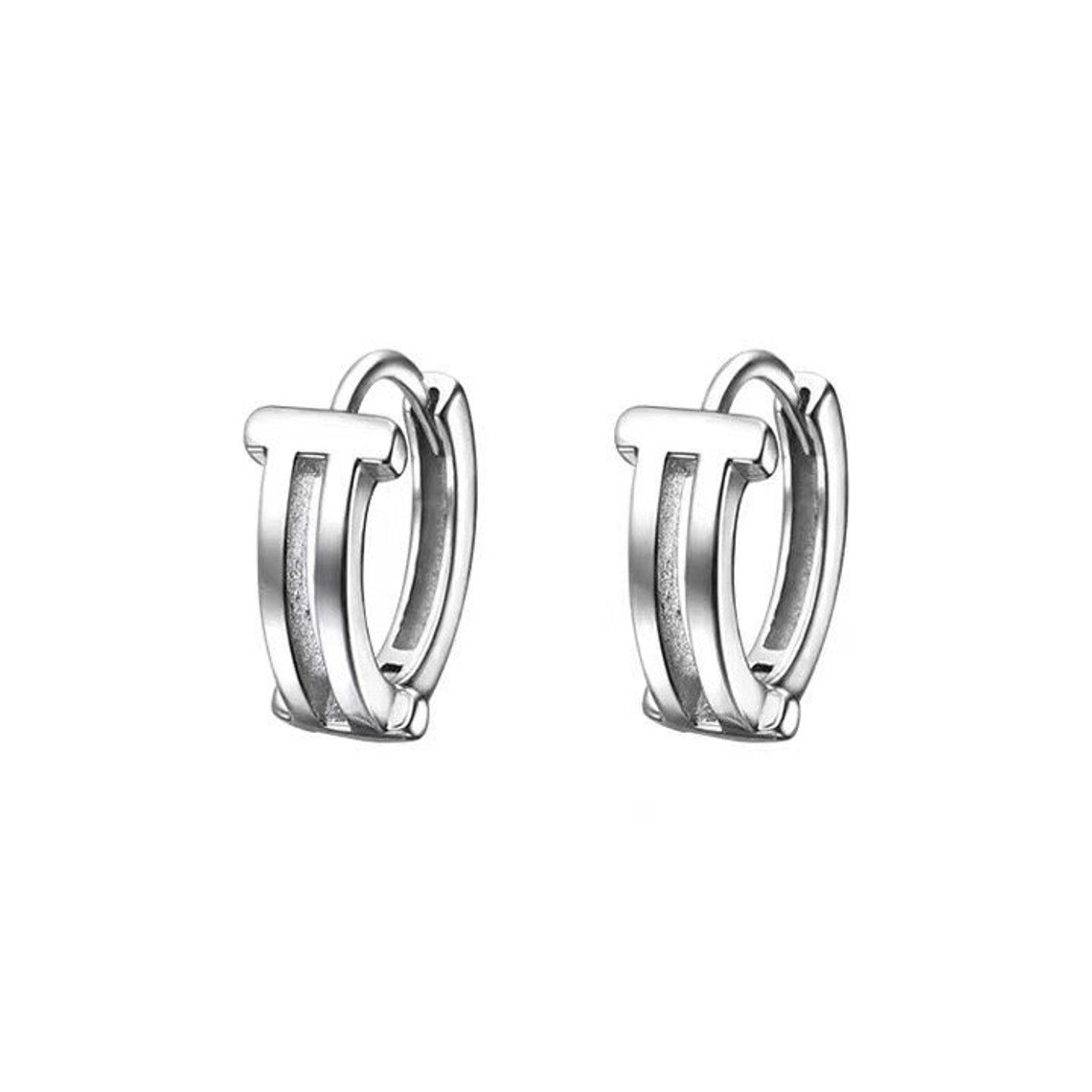 925 Sterling Silver Huggie Hoop Earrings Silver Hoop Etsy UK