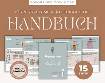 Ętherische Öle & Körpersysteme – Übersichtlicher doTERRA Leitfaden für den Alltag (PDF)