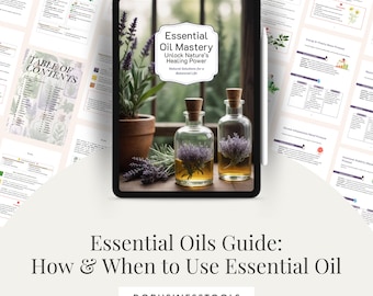 doTERRA Essential Oils Guide PDF • Usage • Benefits & Protocols for Aromatherapy and Wellness