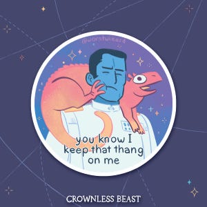 Sticker Grand Admiraal Thrawn Ysalamir | Je weet dat ik dat niet ben | Erfgenaam van de Empire Legends Canon