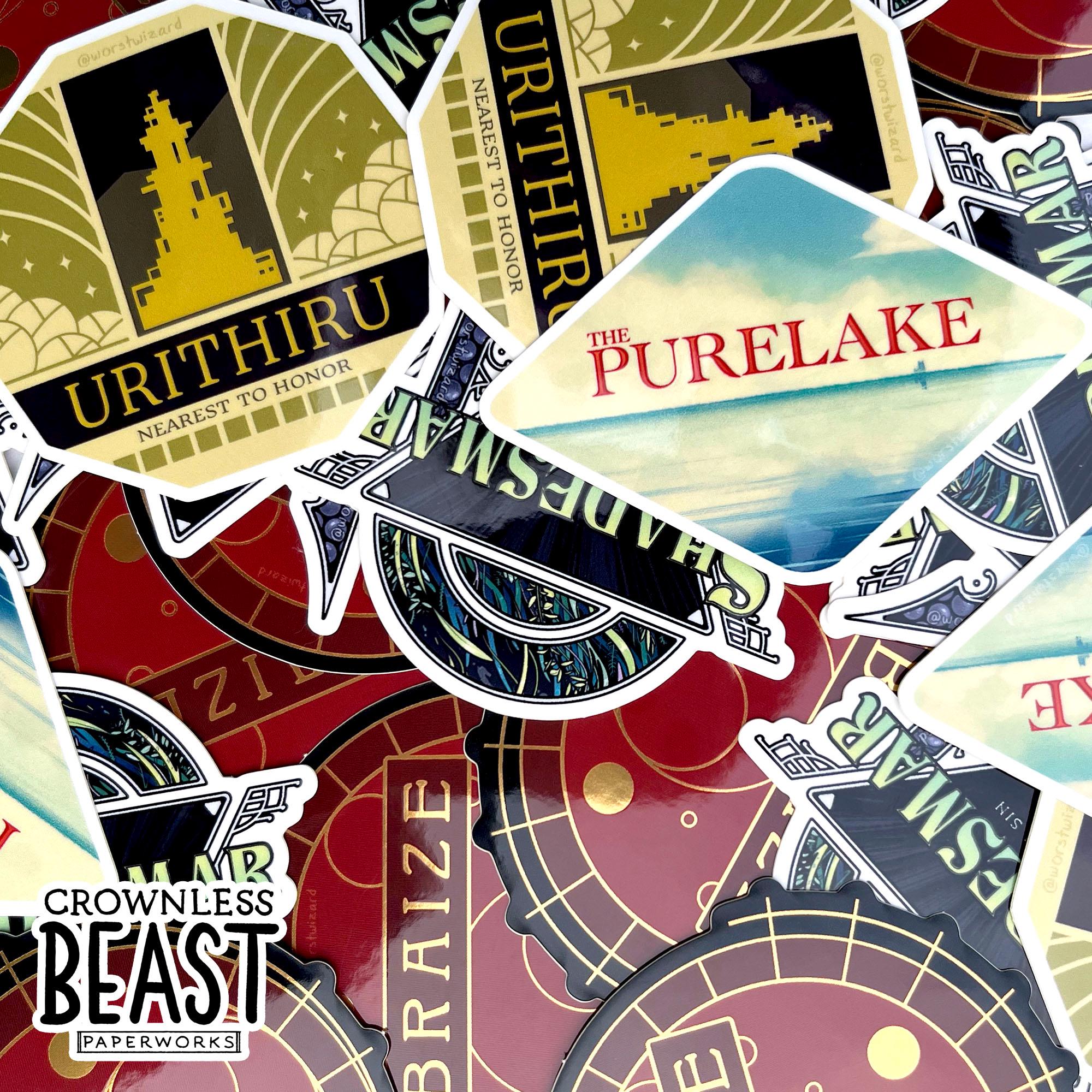 Stormlight Archive Travel Sticker Pack | Visit Scenic Roshar! Purelake ...